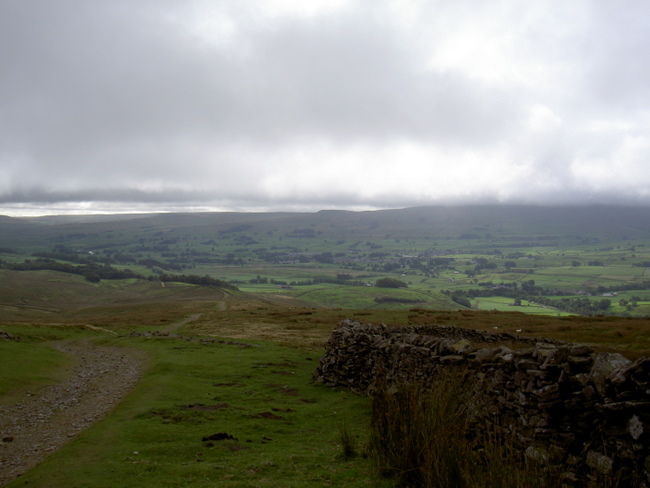 Looking back to Hawes and Gayle